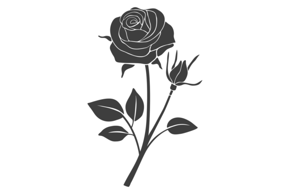 Blooming Flower Black Silhouette: A Practical Guide to Decorative Floral Elements