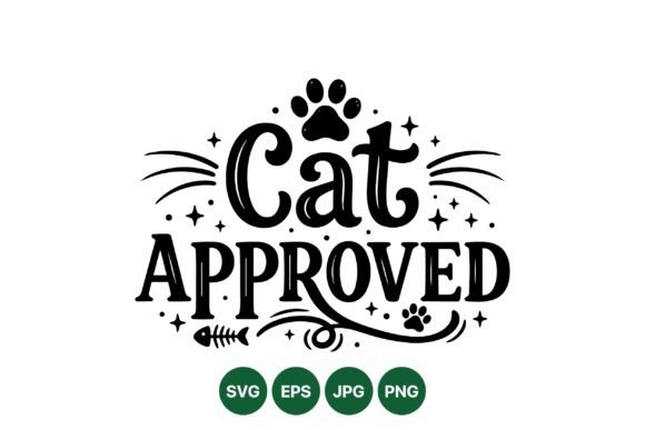 Cat Approved SVG Design Art: A Strategic Asset for Brand Identity