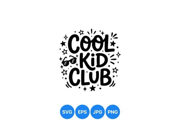 Cool Kids Club Svg Design: A Strategic Asset for Youth Branding