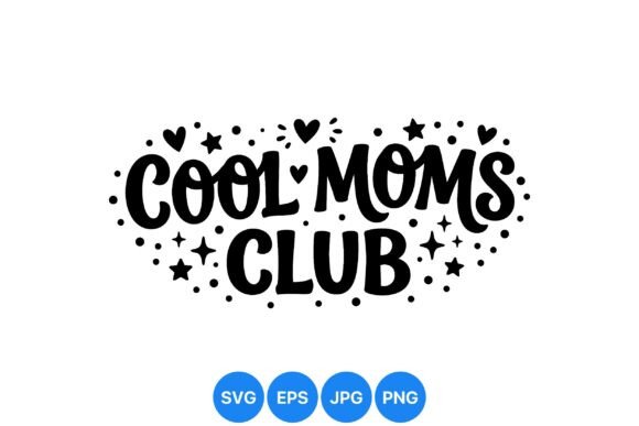 Cool Moms Club Lettering Art: A Strategic Asset for Brand Identity