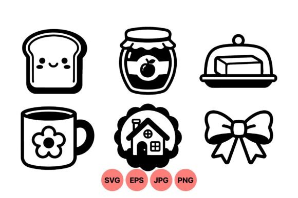 Cozy Breakfast Kitchen Icons: A Strategic Asset for Brand Identity