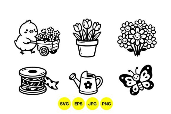 Cute Floral Garden Svg Bundle: A Versatile Design Resource
