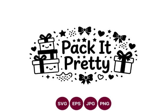 Cute Gift Packaging Clipart: Elevating Your Brand with Playful Vector Art