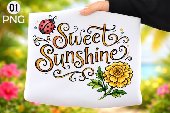 Elevating Brand Aesthetics: The Strategic Value of the Sweet Sunshine Floral Quote Design