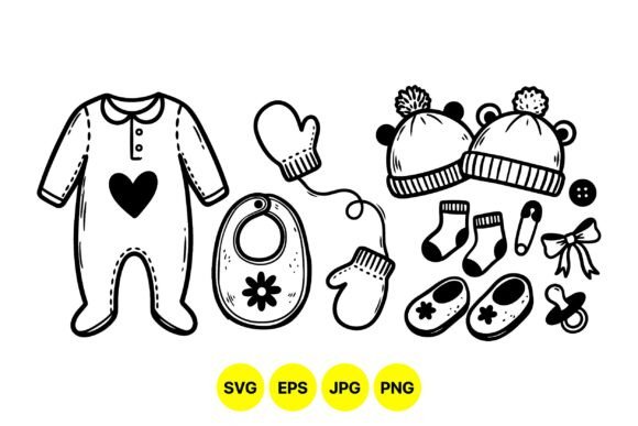 Elevating Your Brand with the Cute Baby Clothes Svg Collection