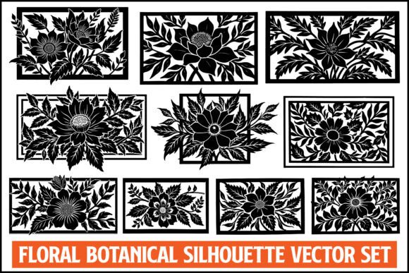 Floral Botanical Silhouette Vector Set: A Practical Evaluation