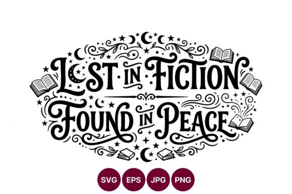 Lost in Fiction Peace Lettering Art: A Guide to Black and White Hand Lettering Designs