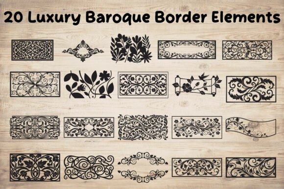 Luxury Baroque Border Elements Vector: A Practical Evaluation