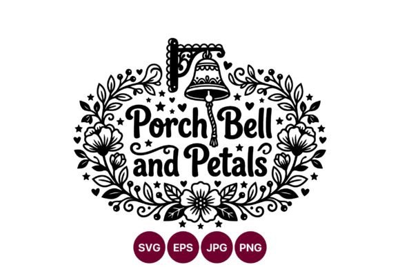 Mastering Porch Bell and Petals Floral Calligraphy for Elegant Design Projects