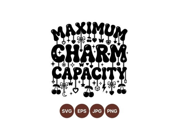 Maximum Charm Typography Design: A Bold Retro Style for Modern Creators