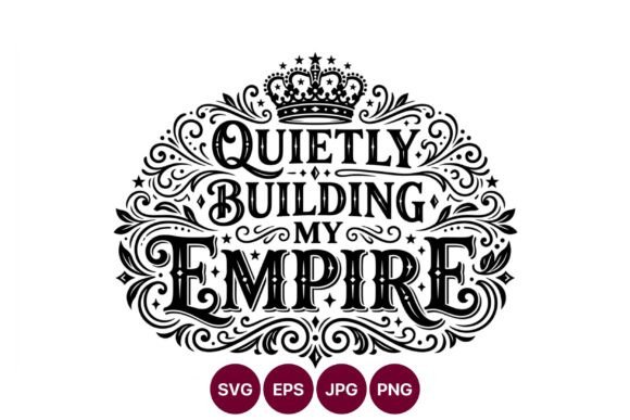 Quietly Building My Empire: Vintage Serif