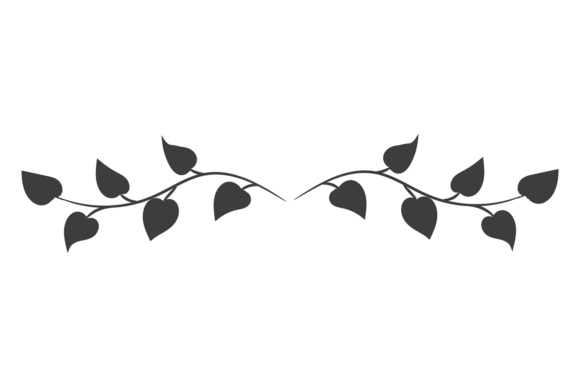 Refining Visual Hierarchy with the Leaf Branch Divider: A Guide to Black Botany Decora Elements