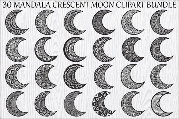 Unveiling the Mandala Crescent Moon Bundle